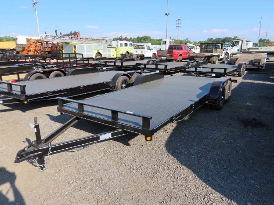 UNUSED 2021 P&T TANDEM AXLE CAR HAULER