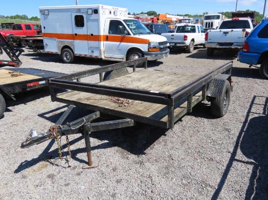 7 X 10 SINGLE AXLE UTILITY TRAILER