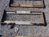 UNUSED SKID STEER ATTACHMENT BRACKET (BARE)