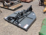 UNUSED 5' 3PT HITCH ROTARY CUTTER