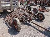 16' SECTION HARROW WITH TRANSPORT WHEELS
