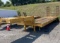 1965 TALBET 30' LOWBOY EQUIPMENT TRAILER