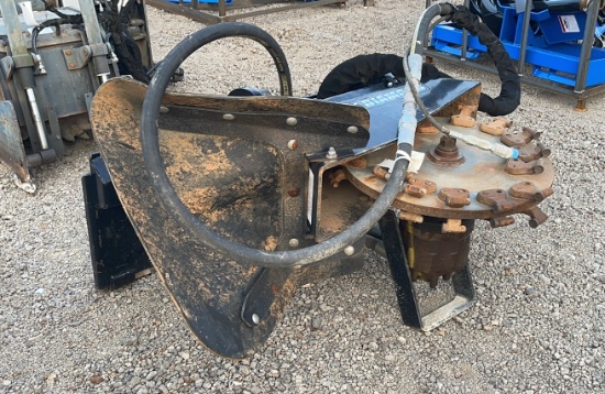 BLUE DIAMOND 24" SKID STEER STUMP GRINDER