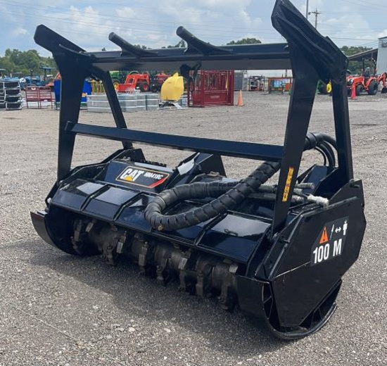 2017 CAT HM418C 72" SKID STEER MULCHING HEAD