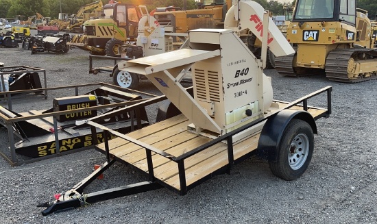 FINN B40 STRAW BLOWER