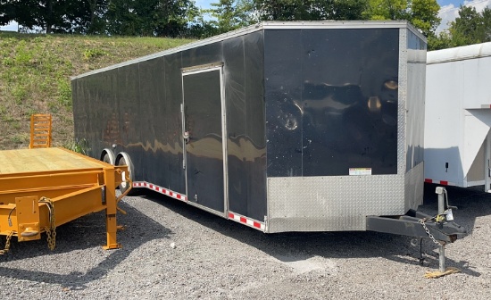 2020 KAUFMAN 8.5'X32' BUMPER PULL ENCLOSED TRAILER
