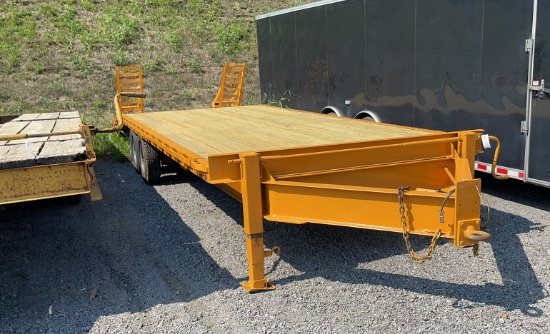 2002 HURST 25' PINTLE HITCH TRAILER
