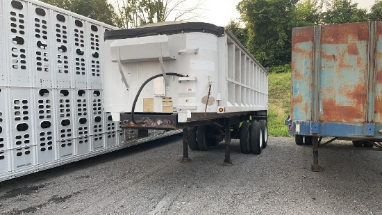 1982 DORSEY 24' TANDEM AXLE SEMI DUMP TRAILER
