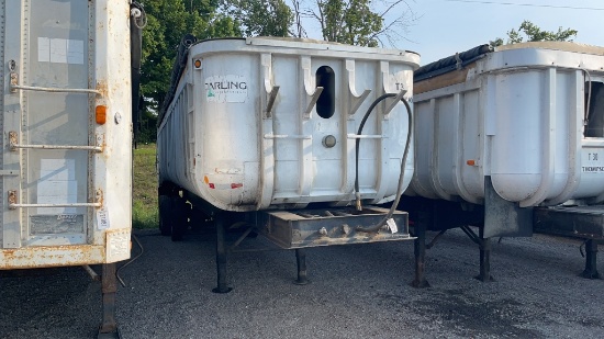 FRUEHAUF 32' TRI-AXLE SEMI DUMP TRAILER