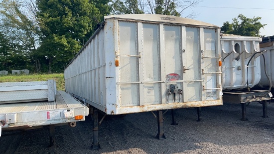 1982 DORSEY 39' HOPPER BOTTOM SEMI TRAILER