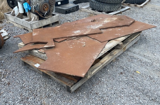 PALLET OF SHEET METAL