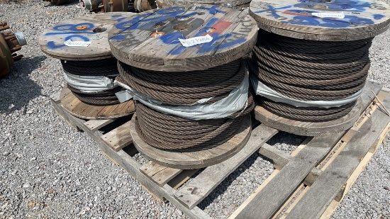 ROLL OF 7/8" CABLE APPROX. 350'