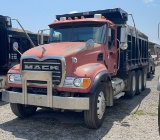 2004 MACK CV713 GRANITE TRI-AXLE DUMP TRUCK