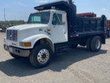 2000 INTERNATIONAL 4900 SINGLE AXLE DUMP TRUCK