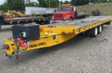 TRAIL-KING TK40RB 28' PINTLE HITCH TILT TRAILER