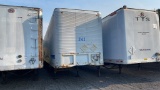 1993 FRUEHAUF 48' SEMI BOX TRAILER