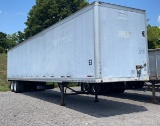 1993 WABASH 53' TANDEM AXLE SEMI VAN TRAILER