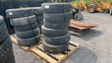 QTY 6) 225/70 R19.5 TIRES