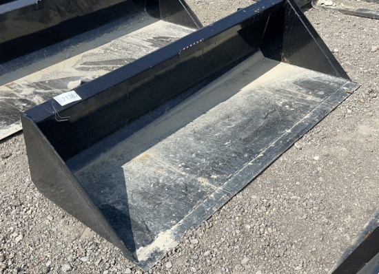 UNUSED 72" SKID STEER SMOOTH BUCKET