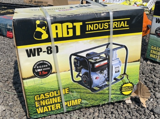 UNUSED AGT INDUSTRIAL WP-80 WATER PUMP