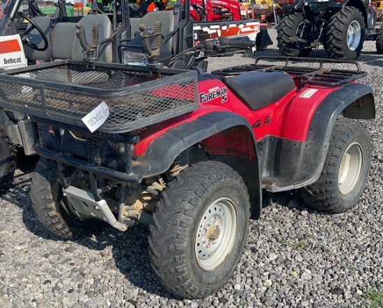 2004 HONDA FOREMAN S FOUR WHEELER 4X4 TRAXLOK