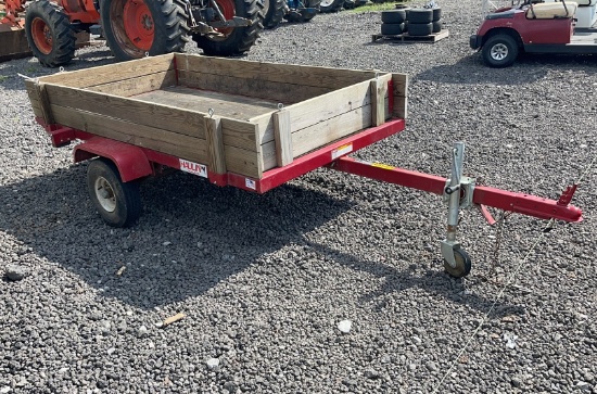 HAULIN 52"X8' UTILITY TILT TRAILER BUMPER PULL