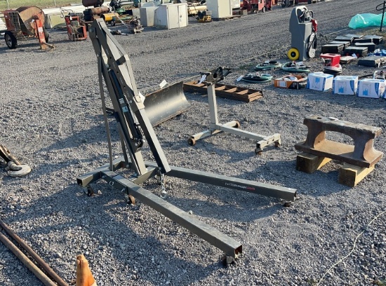 PITTSBURGH 1 TON FOLDING SHOP CRANE