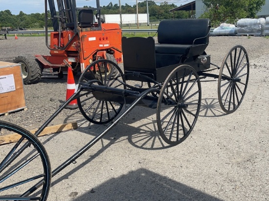 SINGLE SEAT OPEN BUGGY WITH LIGHTS