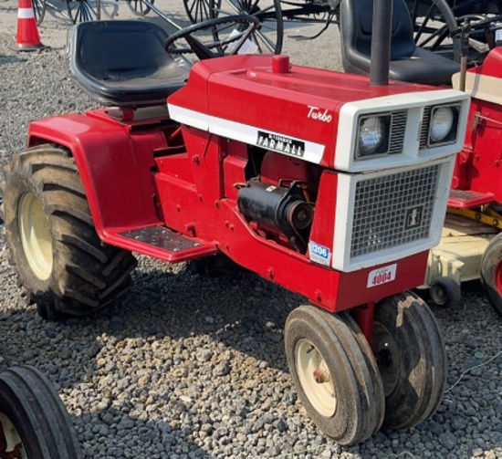 INTERNATIONAL CUB TRICYCLE PULLING MOWER