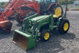 JOHN DEERE 4100 DSL TRACTOR