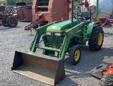 JOHN DEERE 770 TRACTOR WITH LOADER