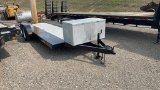 1988 REBELLIOUS 18' FLATBED TRAILER,