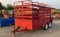 12' BUMPER PULL CATTLE TRAILER