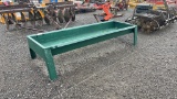 10' METAL FEED TROUGH