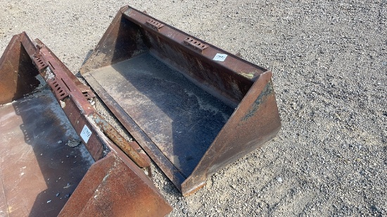 60" SKID STEER SMOOTH BUCKET