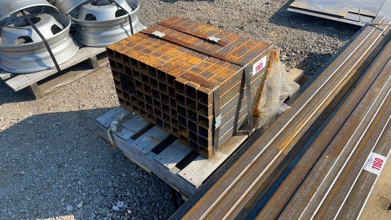 PALLET OF 2"X2"X16" 11 GAUGE TUBING