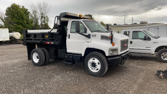2006 GMC C7500 SINGLE AXLE DUMP TRUCK