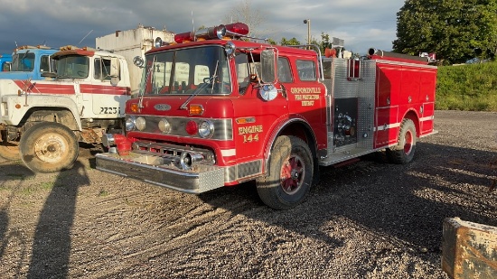 1980 FORD 8000 CUSTOM CAB FIRE TRUCK
