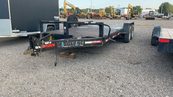 2014 RIDGELINE 20' BUMPER PULL TRAILER
