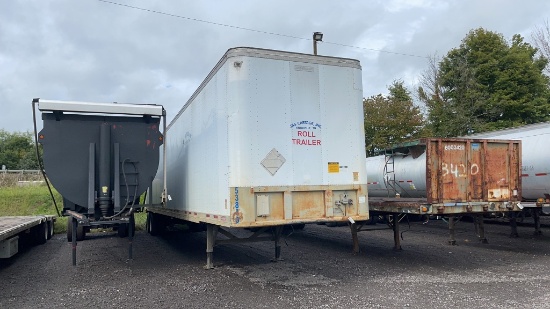 1996 FRUEHAUF 53' SEMI BOX TRAILER