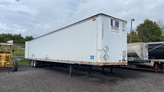 1999 DORSEY 53' SEMI BOX TRAILER