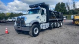 2011 MACK GRANITE GU713 QUAD AXLE DUMP TRUCK