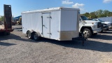 16' INTERSTATE ENCLOSED TRAILER