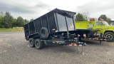 BIG TEX 14LX DUMP TRAILER 7'X14'