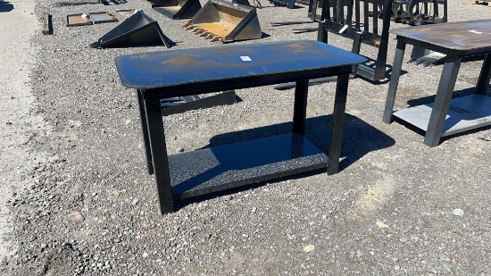 30"X57" METAL TABLE