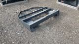 UNUSED MOWER KING SKID STEER FORK FRAME