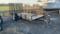 UNUSED A AND D 6'X12' BUMPER PULL UTILITY TRAILER