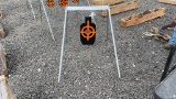 STEEL SHOOTING TARGET WITH FLIP UP CENTER