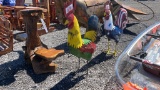 3' METAL ROOSTER