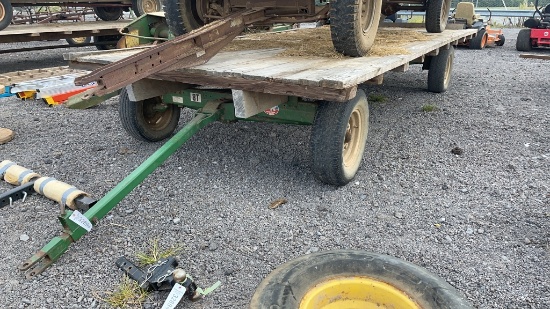 PK 8T 6 LUG RUNNUNG GEAR WITH 18' WOOD FLATBED